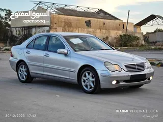  1 مرسيدس c200 2003