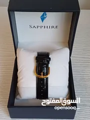  3 Brand New Sapphire 22k Gold Plated