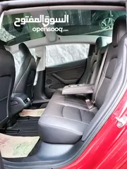  20 تيسلا 2023 model 3 فحص كامل 4 جــيــد ممشى قليل 18 الف بحالة الوكالة لون مميز بسعر لقطة ومحروووق