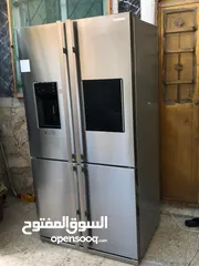  1 ثلاجه بحالة الوكاله ستعمال ستعمال خفيف ستال ستيل كامل