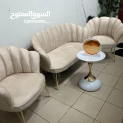  8 طقم كراسي الشاي أو الورد بس من عنا بسعر مميز