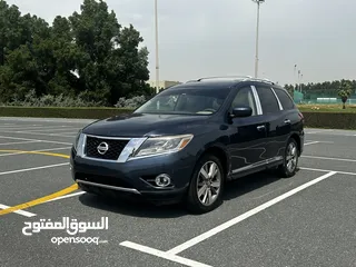  5 Nissan pathfinder 2013 model full option platinum