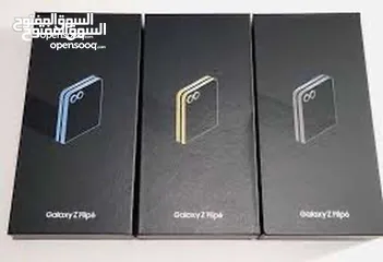  9 جلاكسي زد فليب 6 5G جديد افضل كفالة الوكيل الرسمي جميع الالوان // Z Flip 6 5G 256/512