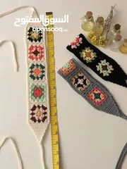  5 كروشيه حسب الطلب -تصوير (قبل التسليم), ، توصيل (لبعض المناطق)،لمستك  و طلبك الخاص .