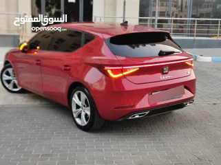  2 سيات ليون اف ار فل اضافات ماعدا الفتحة  محرك1500بنزين اتوماتيك