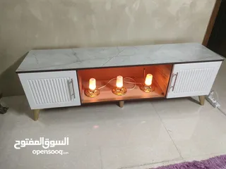  27 طاولة شاشة +خزانة أحذية +طاولة مجلس+اربع قطع جانبية
