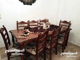  4 طاولة سفرة 8كراسي