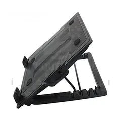  4 مروحة تبريد مناسبة للهواتف التاب و اللابتوب Cooling Pad 638 B Fits 9 to 17 Inch