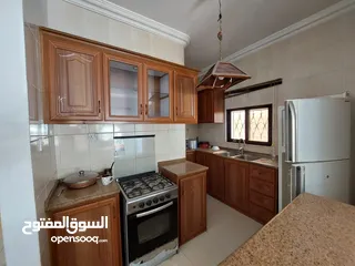  7 بدون عمولات - شقة مفروشة للإيجار الشهري في المحدود الغربي طابق ارضي مقابل ايله الرئيسي