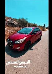  1 هونداي أكسنت أصل خصوصي جير عادي ديزل فل نظافة ..