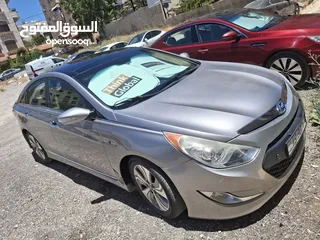 1 هيونداي سوناتا هايبرد 2013 مالك واحد من الوكالة استخدام شخصي، 4 جيد limited , ممشى 136 الف