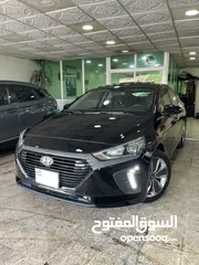 2 هيونداي ايونيك هايبرد موديل 2018 فل مع فتحه وارد الشركه الاردنيه فحص كامل بحالة الشركه