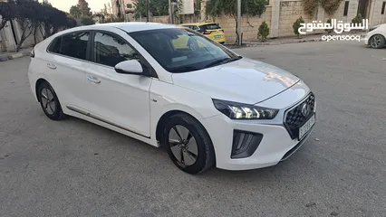  15 هيونداي أيونيك 2021 هيبرد فل أوبشن بدون فتحة – أصل شركة موديل السيارة مميزة من الاخر دهان شركة