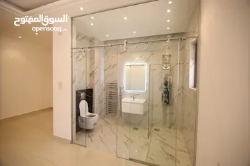 6 شقه ارضي 200 م مع تراس 45 م مع مدخل خاص للبيع من المالك بسعر مغري مرج الحمام الحمزة للاسكان