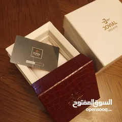  6 ساعة يد  سويسرية ملكية نوع جوڤيال