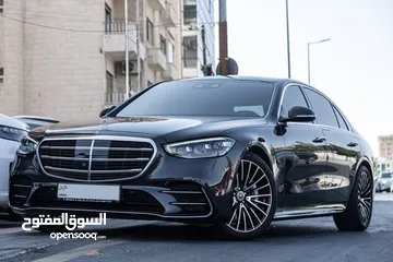  1 Mercedes S450 2022 Amg kit Mild hybrid 4matic    السيارة وارد الشركة و قطعت مسافة 64,000 كيلو