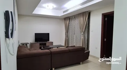  6 1 Bedroom Furnished Apartment for Rent in Qurum REF:1109AR