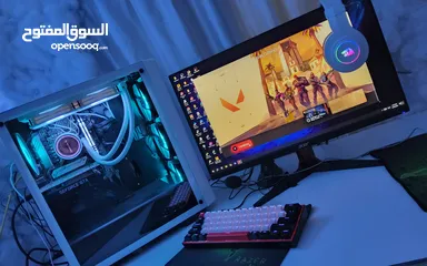  6 gaming pc , white