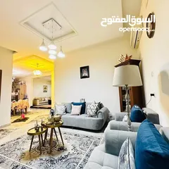  7 متوفر شقة تبارك الله للبيــع بالدور الأرضي تشطيب ممتاز وحديث داخل عمارة سكنية من ثلاث طوابق فقط