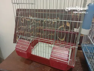  9 قفصين واحد جديد و تاني مستعمل