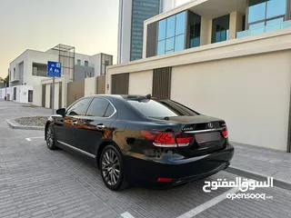  8 للبيع لكزس LS460 وارد F Sport  الشكل الجديد موديل 2014  موتر بحالة الوكالة