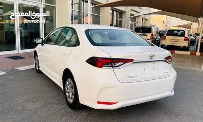  4 Toyota Corolla/2020/WHITE/GCC/1 YEAR WARRANTY