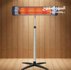  4 صوبة المساحات تعليق مع ستاند للغرف من ميجا قوة 2000 واط   بامكانها تدفئة مساحة تصل إلى 40 م مربع