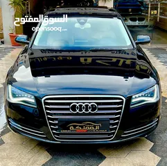  2 Audi A8L Quattro 2012 بحالة الوكالة قاطعة : 80000 km فقط