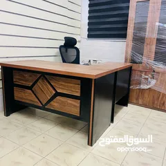  16 مكتب للدراسة والاستقبال مع 3 ادراج خشبية (خشبي) 120*60 تشكيلة مميزة من المكاتب بسعر المصنع