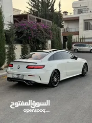  6 Mercedes E200 Coupe 2021 Amg kit Night فحص كامل 7 جيد