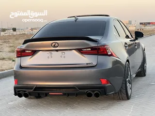  12 لكزس IS350 F-SPORT موديل 2016 وارد امريكا فل اوبشن دفع خلفى سنجل