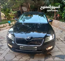  1 سكودا سوبيرب 2019 ترخيص 2018 لون اسود