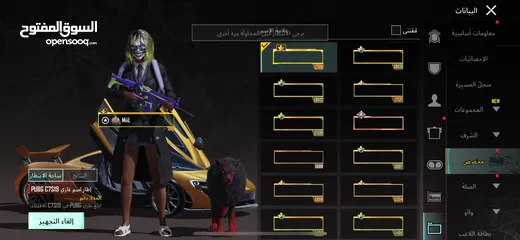  22 بيع حساب ببجي 950