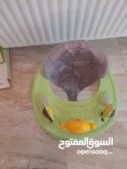  2 كراجة بيبي  و مرجيحة بيبي للبيع