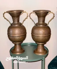  8 نحاس تحف قديمة ونادرة . لطفاً انظر الصور واقرأ التفاصيل .