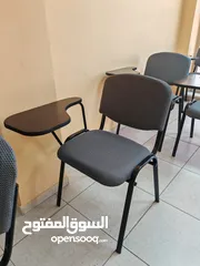  22 تفصيل كراسي محاضرات مع ركاية ودروج مدرسية. طاولات تركية
