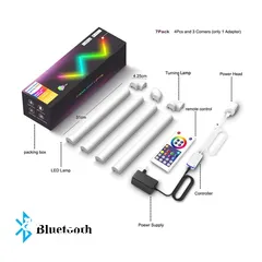  6 اضاءة جميلة وانيقة  Smart RGB Led Strip المميز مع إمكانية التحكم بالموسيقى