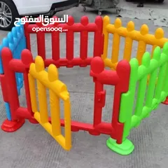  16 حواجز بلاستيك مقوى للاطفال