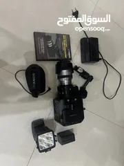  1 كاميرا ‏nex fs100 سينمائية