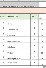  3 Complete office equipment