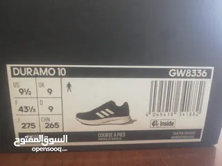  3 Adidas Duramo 10's (Black) size 43 1/3