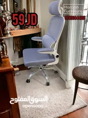  1 كرسي كمبيوتر مريح طويل الجلوس مع مسند الظهر مقعد مريح كرسي مكتب للمنزل المكتب غرفة النوم
