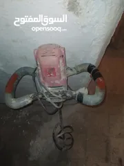  6 خلاط باطون كبير + فيبر مكتا