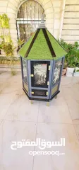  6 كوخ العصافير سداسي الاضلاع الفاخر