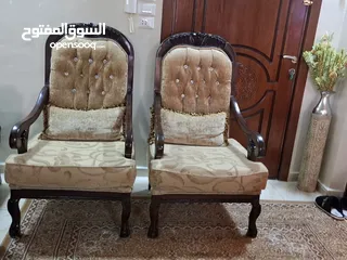  3 طقم كنب ضيوف مستعمل