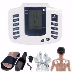  2 اجهزة طبية اصلية جهاز الذبذبات الكهربائية للعلاج الطبيعي - جهاز التحفيز الكهربائي للعصب والعضلات