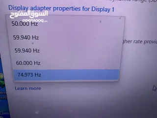  2 شاشة فلبس 75hz  للبيع