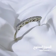  14 خواتم فضة أصلي مختوم s925 ، موديلات حديثة ، نمر مختلفة