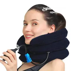  9 مخدة رقبة الهوائيه نفخ مخمل لاستقامه الفقرات و معالجة الام الرقبة مخده رقبه بالون الرقبة مسند مخدة