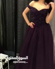 2 فستان منافس للسوق  ملبوس مره واحده  